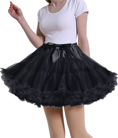 big puffy skirt|Amazon.com: Black Puffy Skirt.